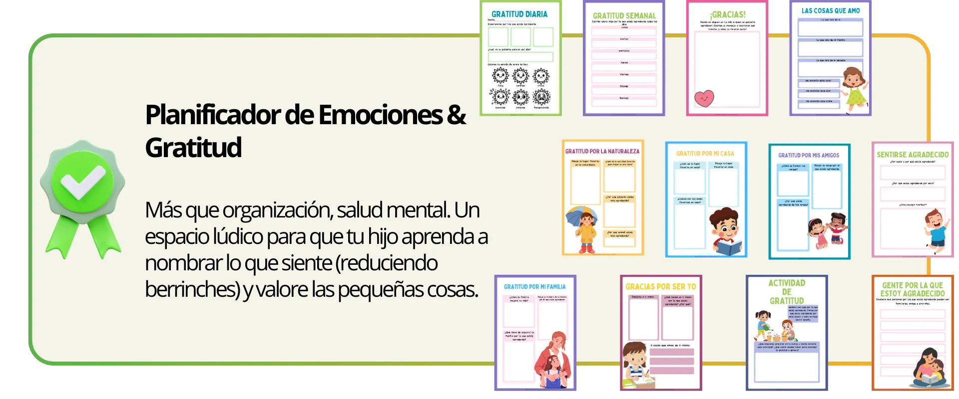 Planificador de Emociones y Gratitud